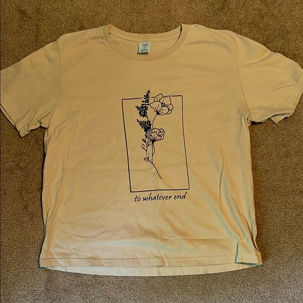 Throne of Glass Cream Graphic T-Shirt